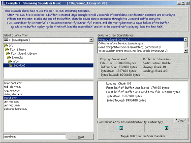 TDx_Sound_Library - Example #7